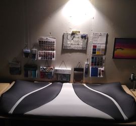 Car and Boat upholstery.. Instagram is Roys_ custom_ upholstery