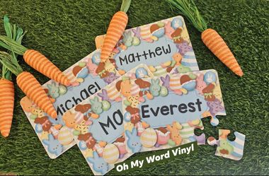Personalized Easter Puzzles 🐰
