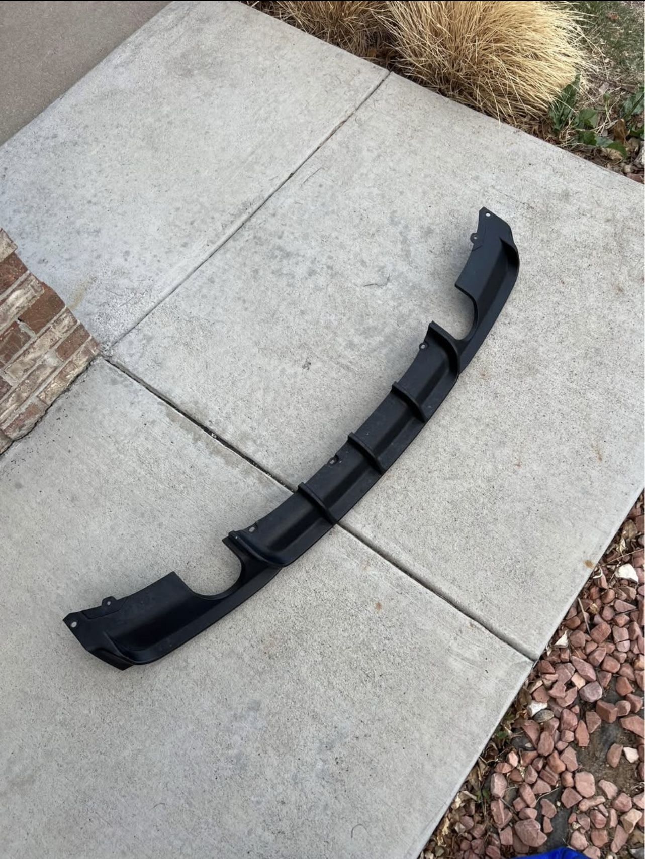 Rear Bumper Diffuser Lip For BMW 3 Series F30 F31 M-Sport 2012-2018 Matte Black