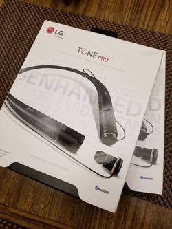 New - LG Tone PRO Bluetoot Wireless Earbuds Headset