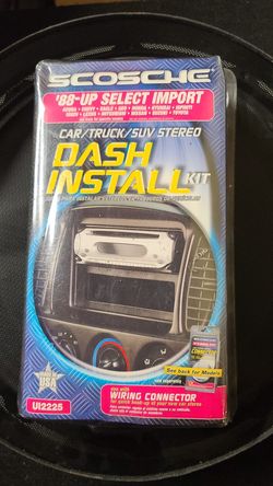 Car stereo dash kit '88-2004 + Import installation