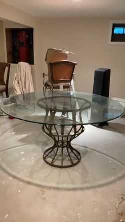 Glass table for sale