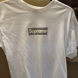 Supreme Burberry Box Logo Tee
