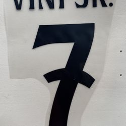 Real Madrid Nameset , Fonts, 