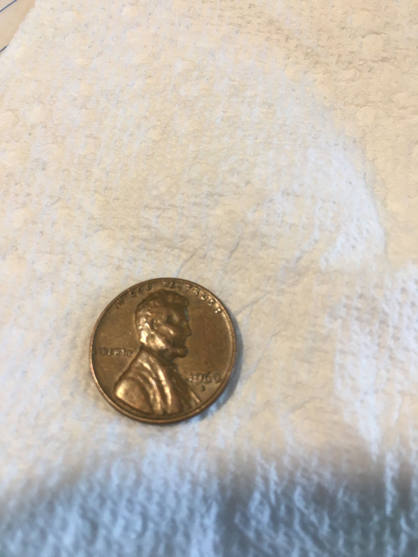 Moneda de 1 centavo 1960