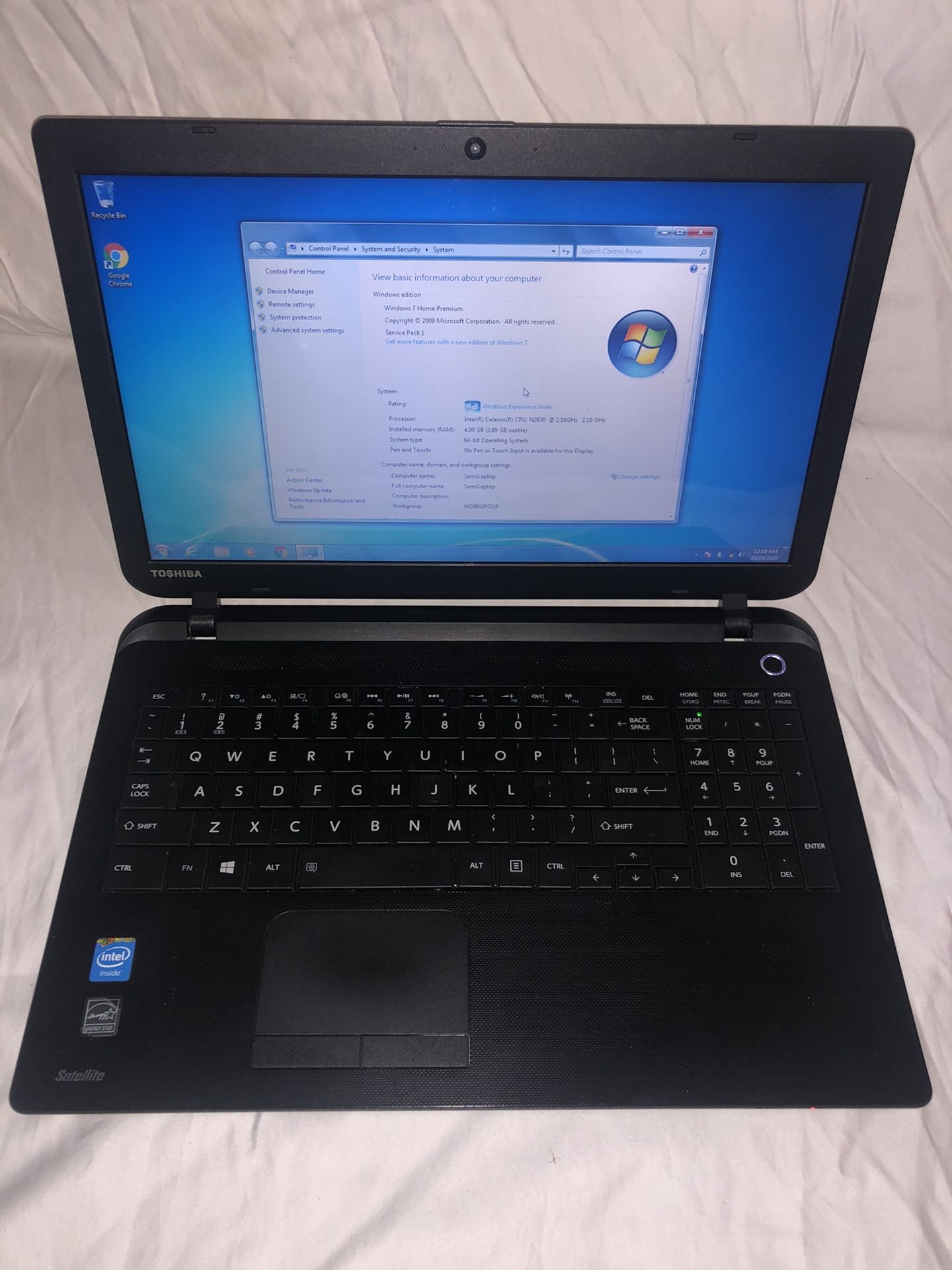 Toshiba Laptop