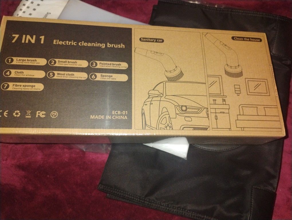 Cleaning Brush Electric Car House Floors