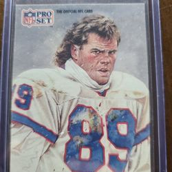 Steve Tasker Hand Painted Pro Set Card