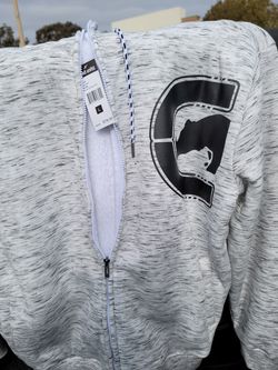 Ecko Unltd Hoodie Sweatshirt Men Size L Beat That Ecko Fleece Pullover White