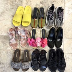 9 Pair Women’s Shoes Bulk