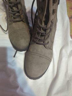 Ladies Soda Gray High Top