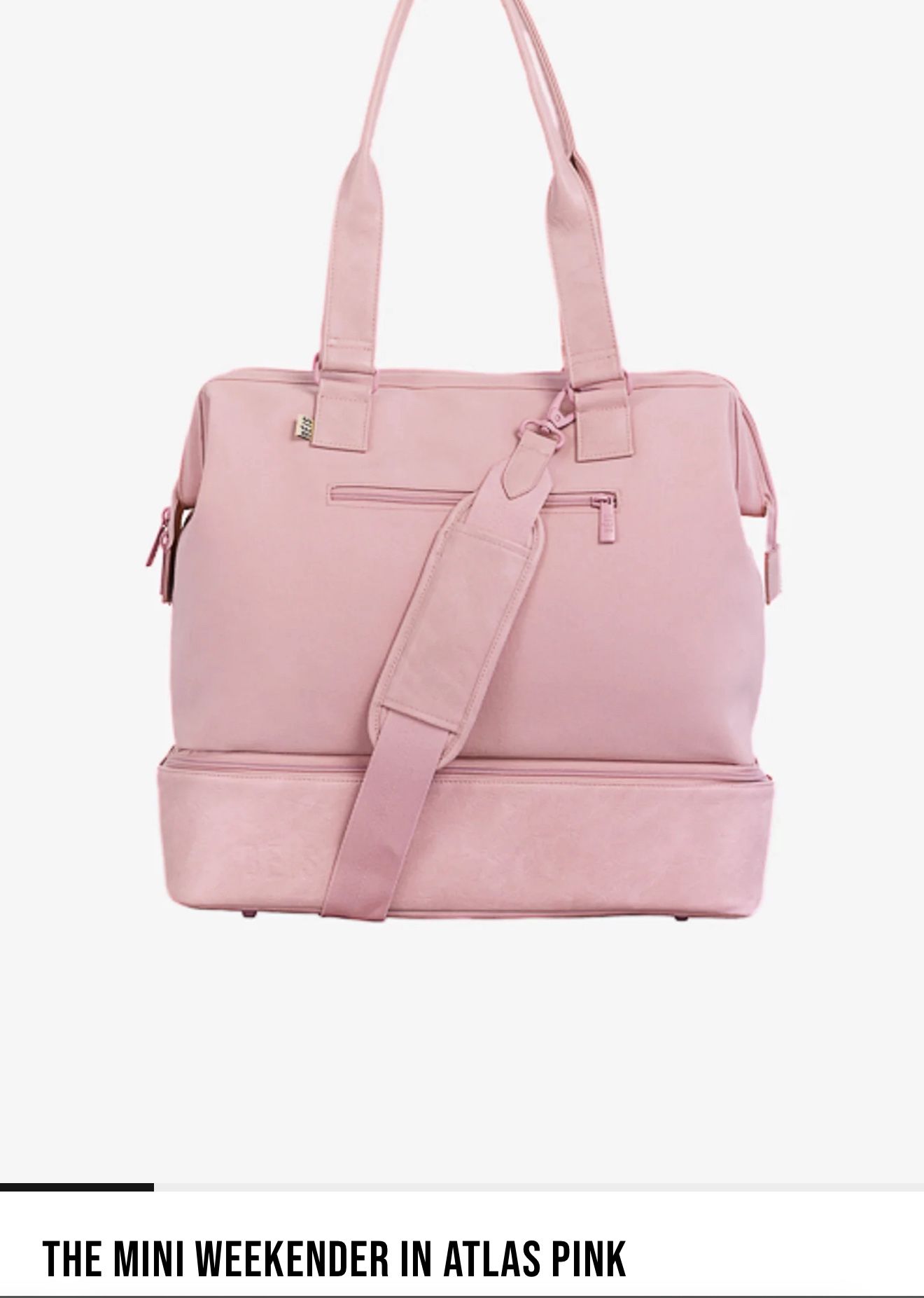 Beis Mini Weekender (Atlas Pink) 