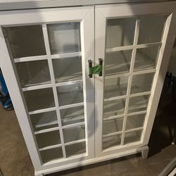 Crate and Barrel China Cabinet