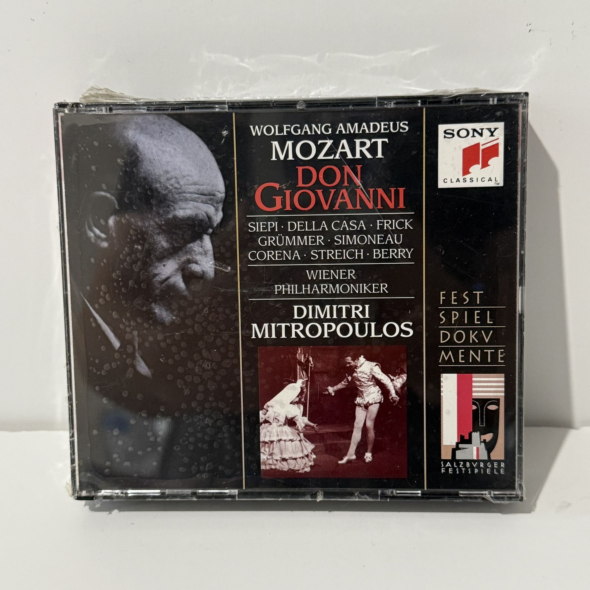 Wolfgang Amadeus Mozart Don Giovanni 3CD Live Music Set Brand New Sealed!!