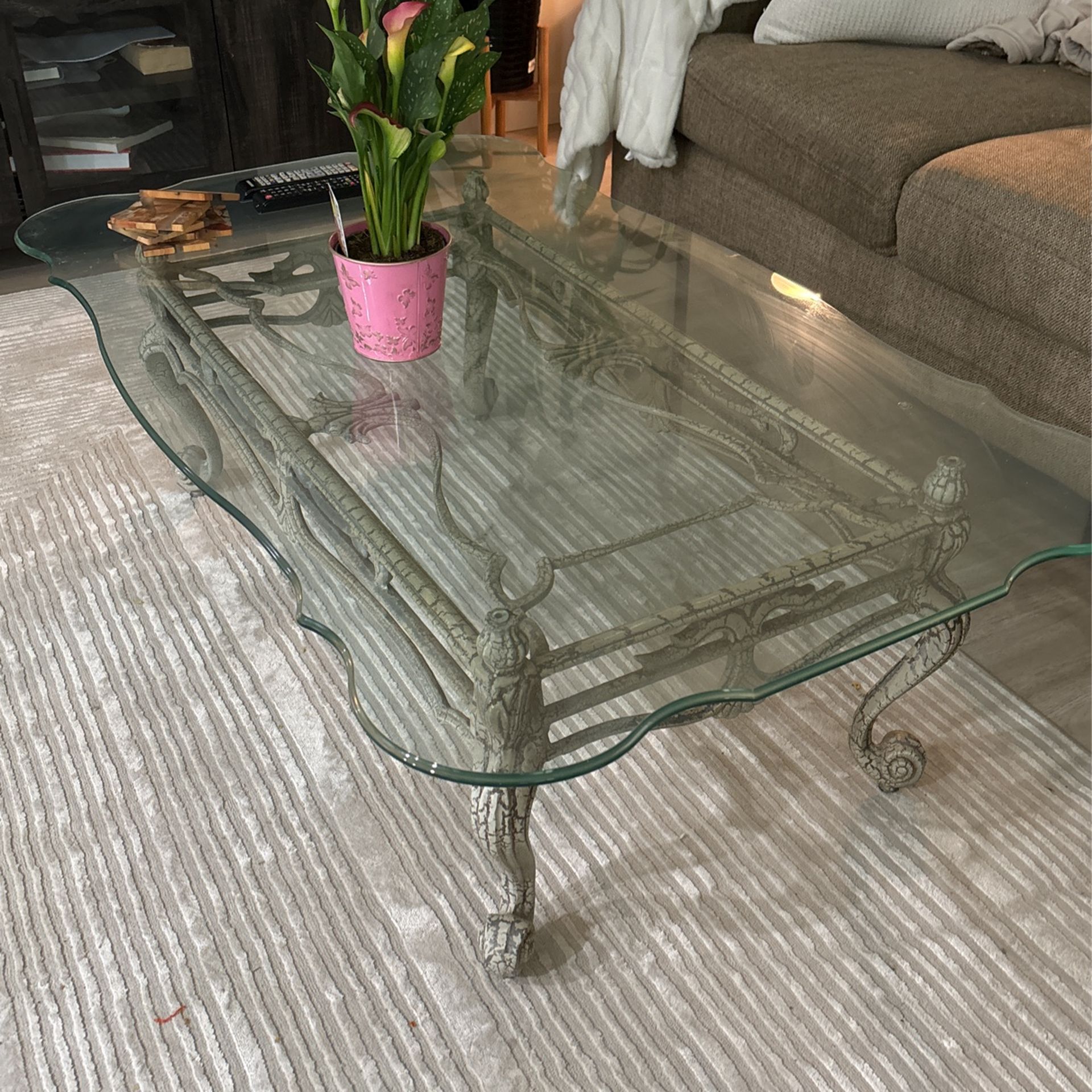 Iron Living Room Table , Coffee Table