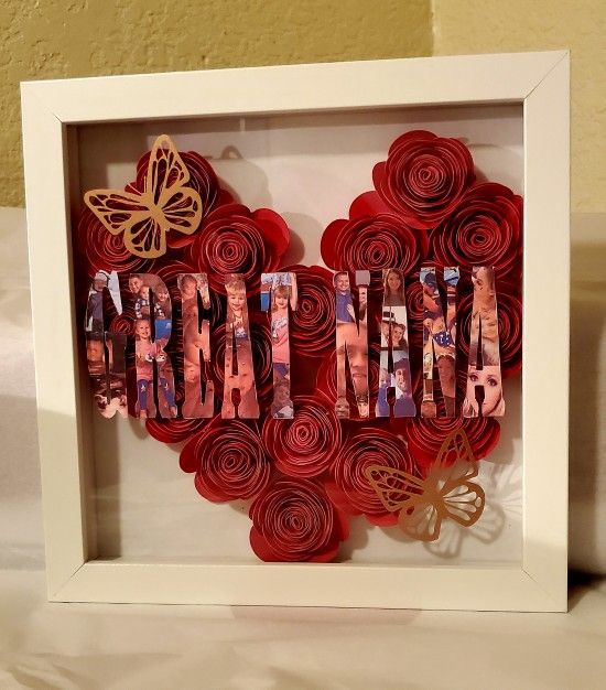 Mothers Like Flowers - Personalized Flower Shadow Box – Macorner Mothers Day Shadow Box