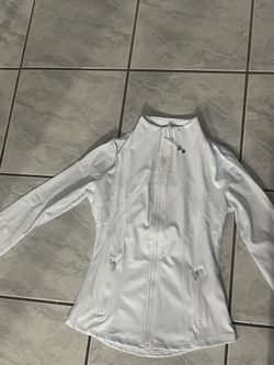 White Lululemon Define Jacket
