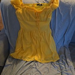Yellow L Dress