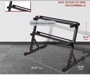 Rack For Dumbbells New (Unassembled)