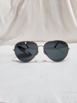 Shady Rays AV-5N Tangle Free Aviator Black Gold POLARIZED Sunglasses New 60mm