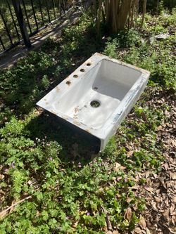Koehler Cast Iron Farmhouse Sink 