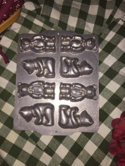 Teddy Bears Gummy Molds Cast Candles Soaps Crafts