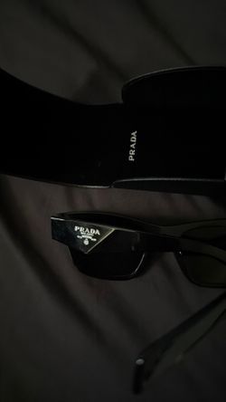 Authentic Prada glasses with case and wipe