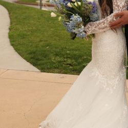 Mermaid Wedding DRESS FOR sale!
