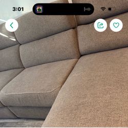 Electric Two Piece Sofa
