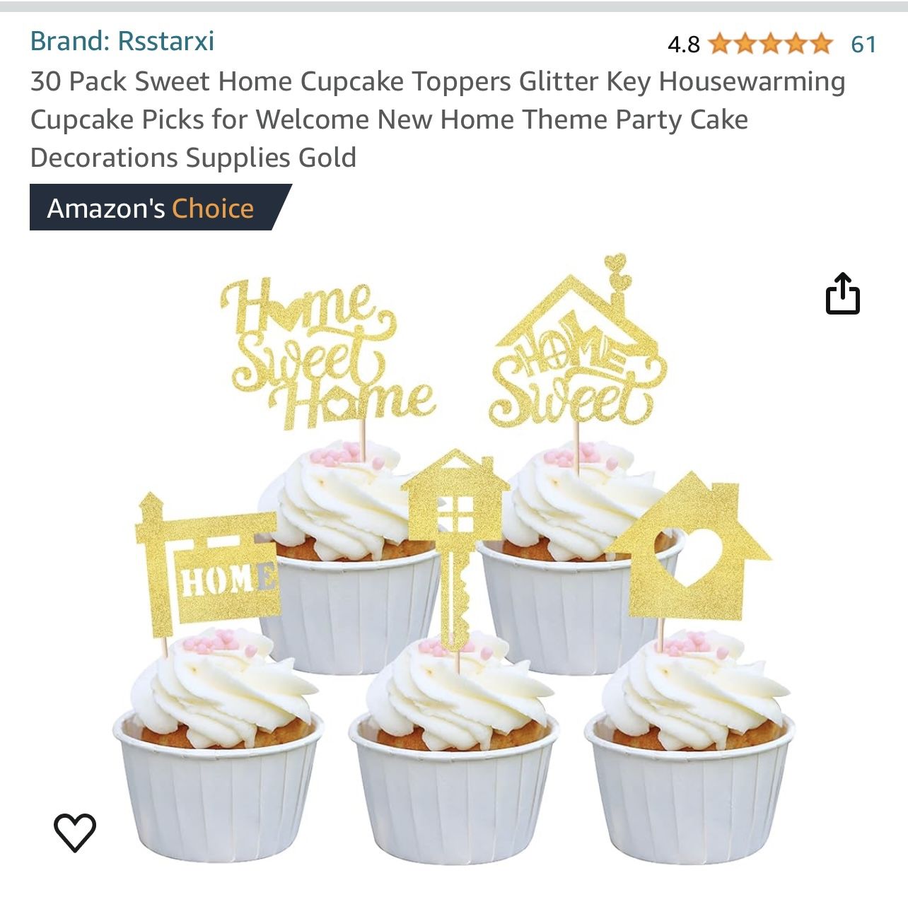Cupcake Topper