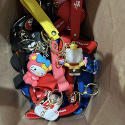 Keychain And Toy Story Window Plushies