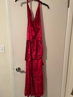 Red XXL bombshell dress