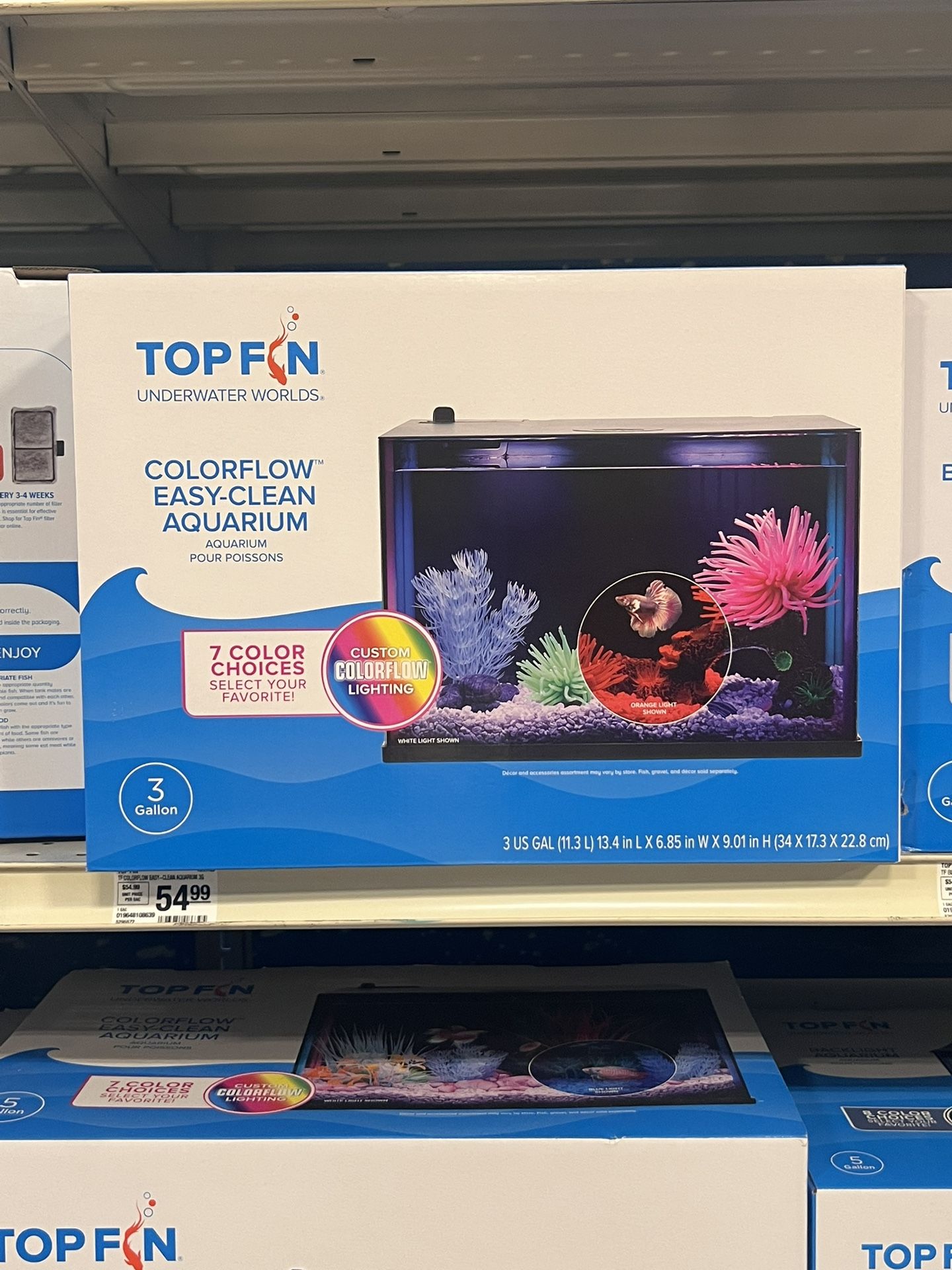 Top Fin 3 Gallon Tank