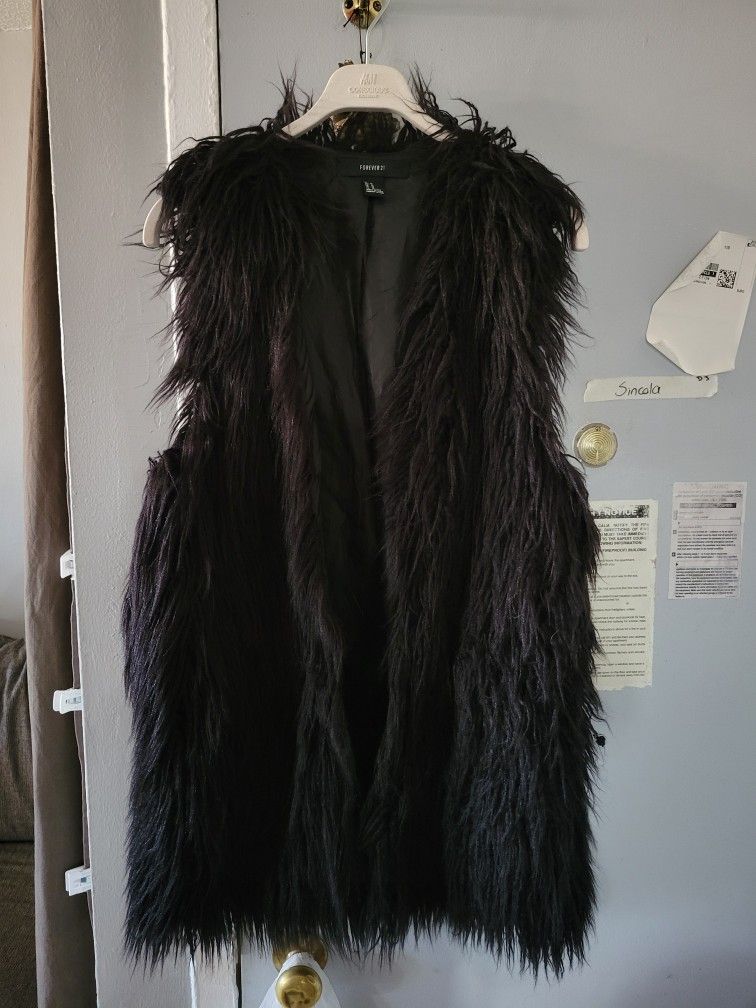 Women's Faux Fur Vest