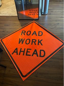 Commercial Road Work Sign