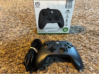 PowerA Wired Controller for Xbox Series X|S - blue, gamepad, video game/gaming controller, works with Xbox One, Officially Licensed