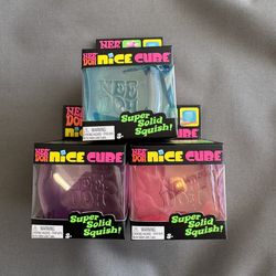 NeeDoh Nice Cube Swirl Super Solid Squish