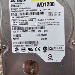  Western Digital Caviar WD1200 Enhanced IDE Hard Drive