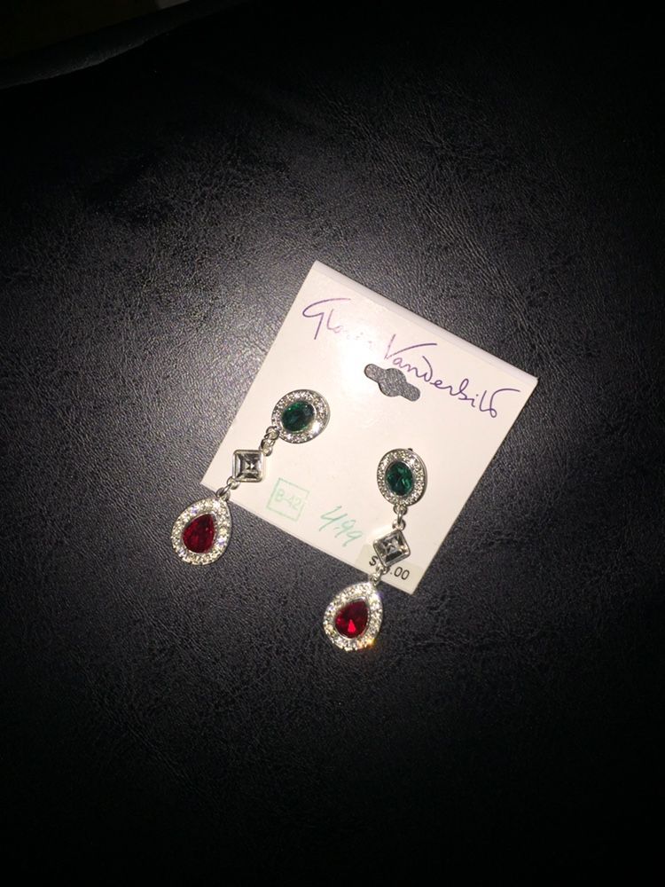 Red Earrings 