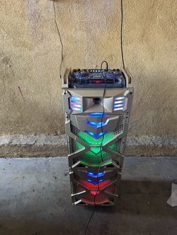 Tall party speaker H&A  Bluetooth LOUD!!