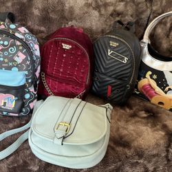 Mini Backpack Purses Brand New