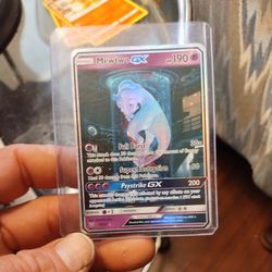 Rare Mewtwo GX Pokemon Card 