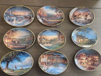 Terry Redlin collection  9 plates