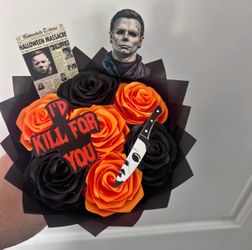 Michael Myers Halloween Horror Bouquet