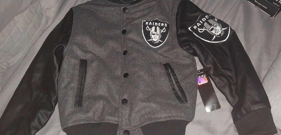 NFL RAIDERS letterman Jacket