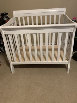 White Baby Crib