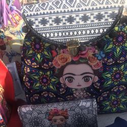 Back Pack And Wallet 