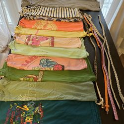 10/12 T-shirts & 5 Girls Belts 