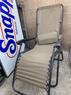 2 Brown Lounge Chairs for Patio or Pool