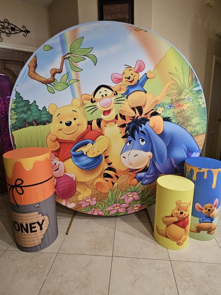 Winnie The Pooh backdrop